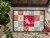 Khao Manee Cat Love Door Mat, Indoor Rug or Outdoor Welcome Mat 24x36 Doormat Perspective: top