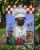 Carolines Treasures  PPP3155GF Pug Veggie Chef Flag Garden Size Perspective: top