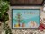Silkie Guinea Pig Merry Christmas Indoor or Outdoor Mat 24x36 Perspective: top