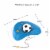 Soccer Rebounder-Reflex Training Set with Fillable Weighted Base, and Ball with Adjustable Perspective: top
