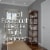 5 Shelf Ladder Bookshelf- Free Standing Wooden Tiered Bookcase Home Office Decor Perspective: top