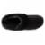 Isotoner® Lara Chenille Hoodback Slipper - Black Perspective: top