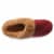 Isotoner® Lara Chenille Hoodback Slippers - Red Perspective: top
