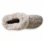 Isotoner® Samantha Sweat Knit Hoodback Slippers - White Perspective: top