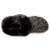 Isotoner® Samantha Sweater Knit Hoodback Slipper - Black Perspective: top