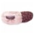 Isotoner® Samantha Sweater Knit Hoodback Slippers - Purple Perspective: top