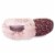 Isotoner® Samantha Sweater Knit Hoodback Slipper - Purple Perspective: top