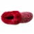 Isotoner® Samantha Sweater Knit Hoodback Slipper - Red Perspective: top