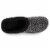 Isotoner® Herringbone Harvey Men's Hoodback Shoes - Black Perspective: top
