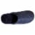 Isotoner® Faux Woolen Men's Hoodback Shoes - Navy Blue Perspective: top