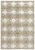 Backyard Bungalow Colourscape Stevie Indoor/Outdoor Rug - Ecru Perspective: top