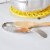 Home Basics No-Drip Curved Counter top and Stove top Stainless Steel Spoon Rest , Silver Perspective: top