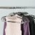 Home Basics Plastic Non-Slip Hanger, (Pack of 10), Black Perspective: top