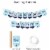 Big Dot of Happiness It's a Boy - Blue Baby Shower Supplies Banner Decor Kit - Fundle Bundle Perspective: top