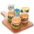Big Dot of Happiness Back to School Cupcake Toppers First Day of School Treat Picks 24 Ct Perspective: top