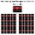 Big Dot of Happiness Red Carpet Hollywood - Movie Night Party Candy Favor Sticker Kit 304 Pc Perspective: top