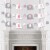 Big Dot of Happiness Pink Elephant - Girl Party DIY Decor - Clothespin Garland Banner - 44 Pc Perspective: top