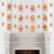 Big Dot of Happiness Gingerbread Christmas Holiday Party Clothespin Garland Banner 44 Pc Perspective: top