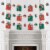 Big Dot of Happiness Happy Holiday Presents Christmas Decor Clothespin Garland Banner 44 Pc Perspective: top
