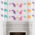 Big Dot of Happiness Roar Dinosaur Girl - Party DIY Decor Clothespin Garland Banner - 44 Pc Perspective: top