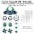 Big Dot of Happiness Par-Tee Time - Golf - Birthday Party Decor Kit - Cake Topper Set 11 Pc Perspective: top