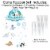 Big Dot of Happiness Arctic Polar Animals - Winter Birthday Decor Kit Cake Topper Set 11 Pc Perspective: top