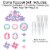 Big Dot of Happiness Scoop Up the Fun Ice Cream - Birthday Decor Kit - Cake Topper Set 11 Pc Perspective: top