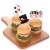 Big Dot of Happiness Ta-Da, Magic Show Cupcake Toppers Birthday Party Treat Picks 24 Ct Perspective: top