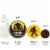 Big Dot of Happiness Sasquatch Crossing - Bigfoot Birthday Party Decor Large Confetti 27 Ct Perspective: top