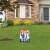 Big Dot of Happiness Happy Father's Day - Outdoor Lawn We Love Dad Party Yard Sign - 1 Pc Perspective: top
