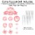 Big Dot of Happiness Tutu Cute Ballerina - Ballet Birthday Decor Kit - Cake Topper Set 11 Pc Perspective: top