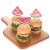 Big Dot of Happiness Sweet Watermelon Cupcake Toppers Fruit Party Clear Treat Picks 24 Ct Perspective: top