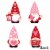 Big Dot of Happiness Valentine Gnomes - Decor DIY Valentine’s Day Party Essentials - 20 Ct Perspective: top