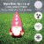 Big Dot of Happiness Valentine Gnomes - Outdoor Lawn Decor - Valentine’s Day Yard Signs 8 Ct Perspective: top