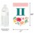 Big Dot of Happiness Colorful Floral Happy Mother's Day Bunting Banner Décor Perspective: top