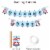 Big Dot of Happiness Ahoy It's a Boy - Nautical Party Supplies Banner Decor Kit Fundle Bundle Perspective: top