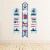 Big Dot of Happiness Ahoy It's a Boy - Hanging Vertical Paper Banners - Indoor Door Decor Perspective: top