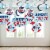 Big Dot of Happiness Ahoy It's a Boy - Nautical Baby Shower Hanging Party Decor Swirls 40 Ct Perspective: top