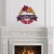 Big Dot of Happiness Friends Thanksgiving Feast - Friendsgiving Party Decor Front Door Wreath Perspective: top