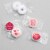 Big Dot of Happiness Happy Galentine's Day - Valentine's Day Candy Sticker Labels - 108 ct Perspective: top