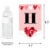 Big Dot of Happiness Happy Valentine's Day Valentine Hearts Party Bunting Banner Party Decor Perspective: top