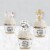 Big Dot of Happiness Religious Easter Christian Party Cupcake Wrapper & Treat Picks Kit 24 ct Perspective: top