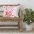 Big Dot of Happiness Happy Valentine's Day Decor - Cushion Case Throw Pillow Cover 16 x 16 In Perspective: top