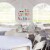 Big Dot of Happiness Colorful Floral Happy Mother's Day Decor - Picture Display Photo Banner Perspective: top