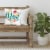 Big Dot of Happiness Colorful Floral Happy Mother's Day - Canvas Throw Pillow Cover 16 x 16 Perspective: top