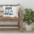 Big Dot of Happiness Grandpa, Happy Father's Day Decor - Canvas Throw Pillow Cover 16 x 16 In Perspective: top