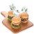 Big Dot of Happiness Boho Botanical Cupcake Toppers Greenery Party Clear Treat Picks Ct Perspective: top