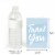 Big Dot of Happiness Dusty Blue Elegantly Simple - Guest Party Favors Thank You Cards 8 Ct Perspective: top