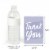 Big Dot of Happiness Purple Elegantly Simple - Guest Party Favors Thank You Cards (8 count) Perspective: top