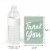 Big Dot of Happiness Sage Green Elegantly Simple - Guest Party Favors Thank You Cards 8 Ct Perspective: top